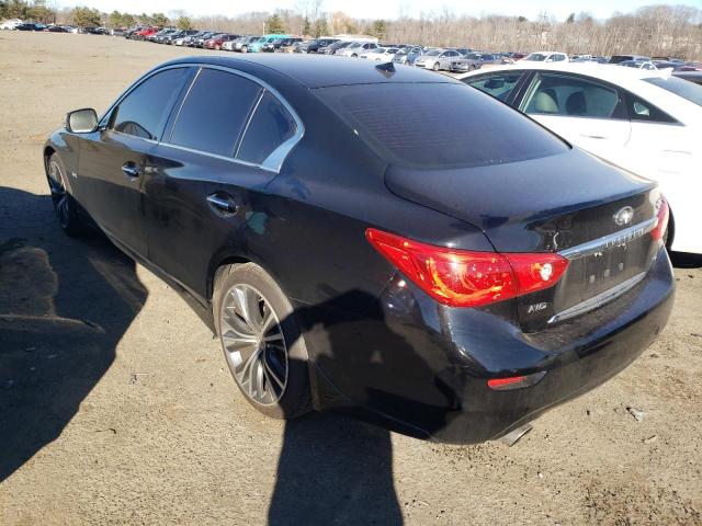 JN1EV7AR4HM832607 - 2017 INFINITI Q50 PREMIUM BLACK photo 2