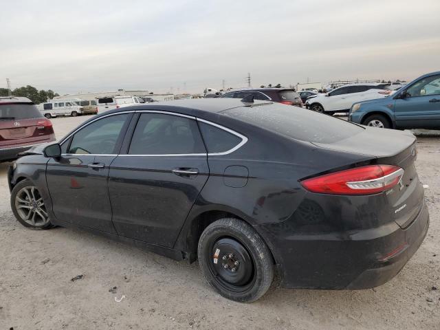 3FA6P0CD7KR231166 - 2019 FORD FUSION SEL BLACK photo 2