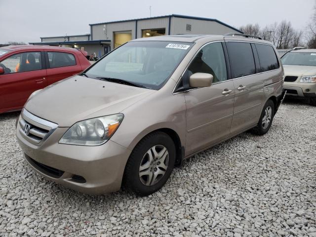 5FNRL38627B427216 - 2007 HONDA ODYSSEY EXL BEIGE photo 1