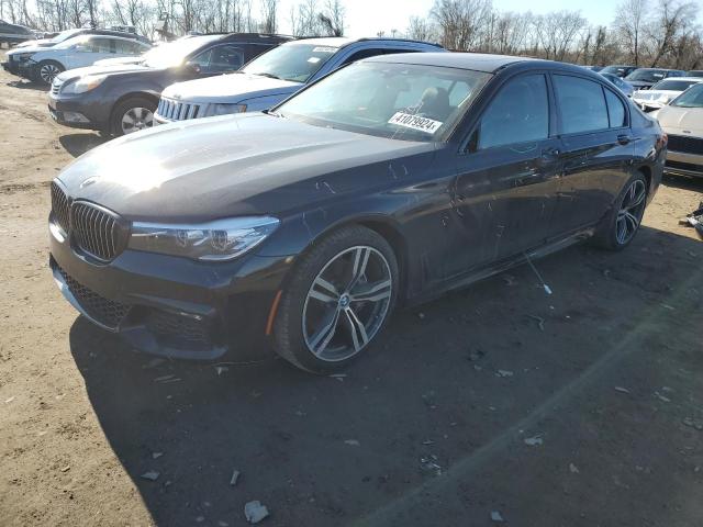 WBA7E4C56JGV28100 - 2018 BMW 740 XI BLACK photo 1