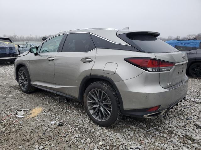 2T2YZMDA2NC338995 - 2022 LEXUS RX 350 F-SPORT GRAY photo 2