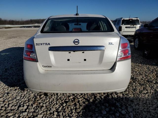 3N1AB6APXAL700063 - 2010 NISSAN SENTRA 2.0 WHITE photo 6