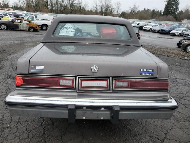 1C3BF66P3JW161041 - 1988 CHRYSLER FIFTH AVEN BROWN photo 6