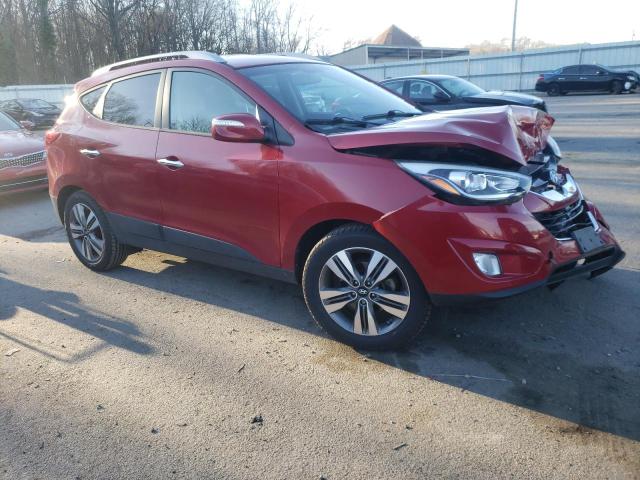 KM8JUCAG4FU115591 - 2015 HYUNDAI TUCSON LIMITED RED photo 4