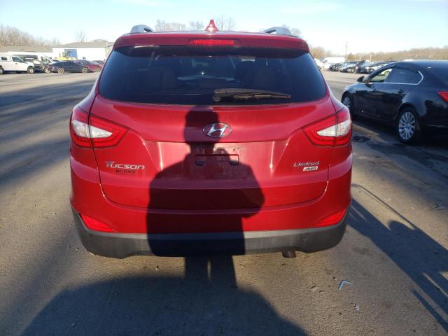 KM8JUCAG4FU115591 - 2015 HYUNDAI TUCSON LIMITED RED photo 6