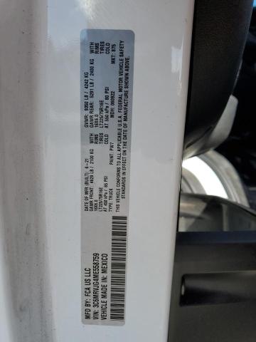 3C6MRVJG4ME558759 - 2021 RAM PROMASTER 3500 HIGH 蓝色 照片 13