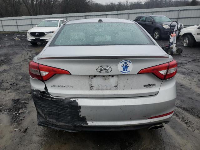 5NPE24AF7GH291085 - 2016 HYUNDAI SONATA SE SILVER photo 6