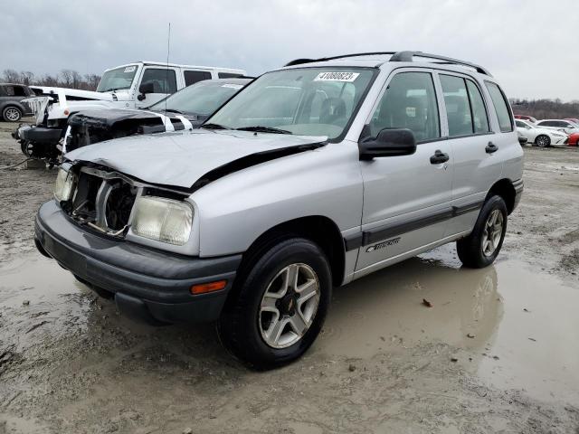 2CNBJ13C826939498 - 2002 CHEVROLET TRACKER SILVER photo 1