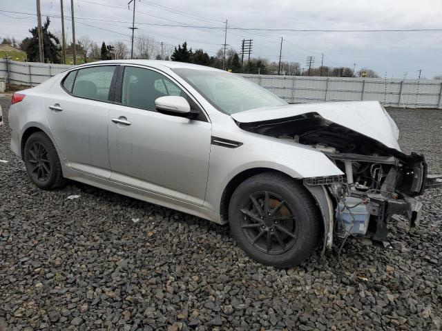 5XXGM4A70FG510412 - 2015 KIA OPTIMA LX SILVER photo 4