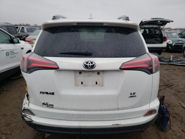 JTMBFREV1GD189163 - 2016 TOYOTA RAV4 LE WHITE photo 6