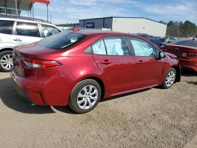 5YFB4MDEXPP021576 - 2023 TOYOTA COROLLA LE RED photo 3