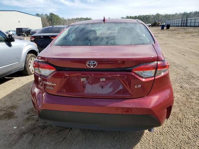 5YFB4MDEXPP021576 - 2023 TOYOTA COROLLA LE RED photo 6