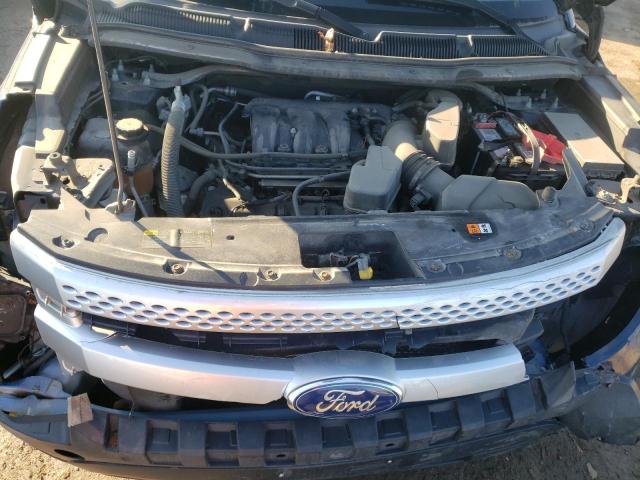 1FMHK8D87CGA70422 - 2012 FORD EXPLORER XLT BLUE photo 12