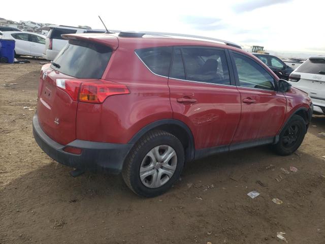 JTMBFREV8FJ045979 - 2015 TOYOTA RAV4 LE RED photo 3