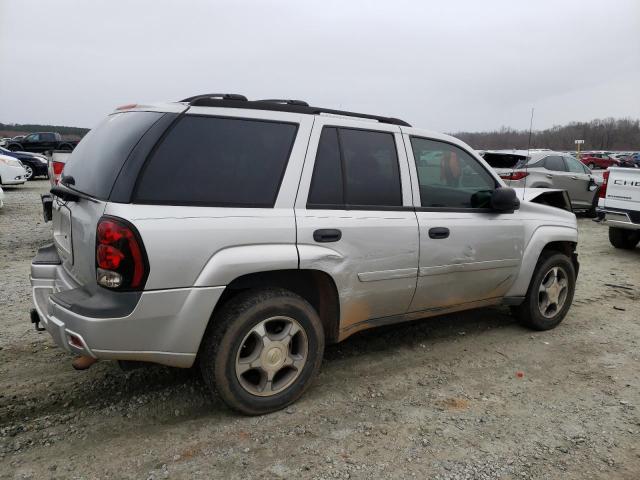 1GNDT13S872289310 - 2007 CHEVROLET TRAILBLAZE LS SILVER photo 3