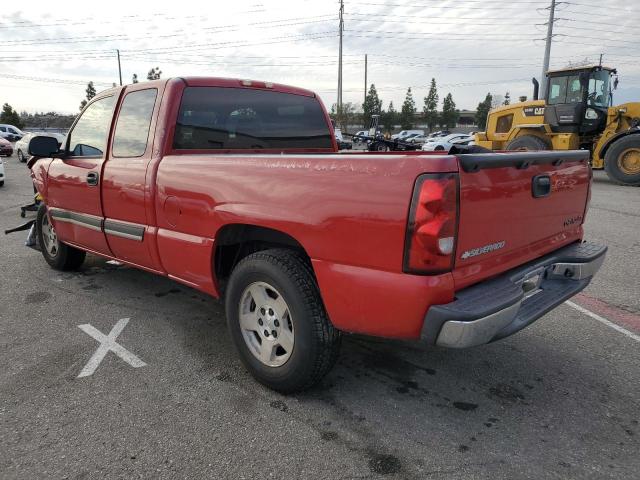 2GCEC19V751185791 - 2005 CHEVROLET SILVERADO C1500 RED photo 2