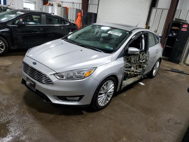 1FADP3N29GL309621 - 2016 FORD FOCUS TITANIUM SILVER photo 1