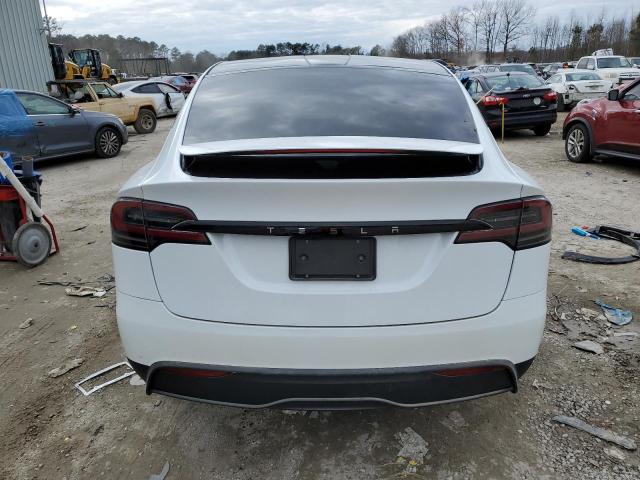 7SAXCBE5XPF399357 - 2023 TESLA MODEL X WHITE photo 6