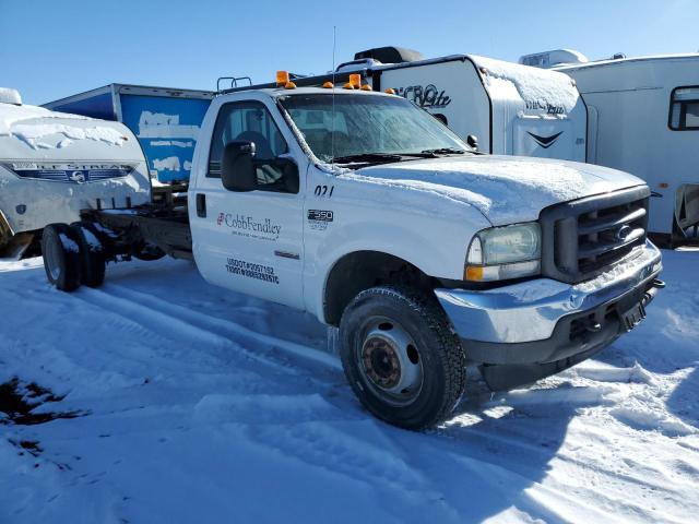 1FDAF56P14ED32294 - 2004 FORD F550 SUPER DUTY WHITE photo 4