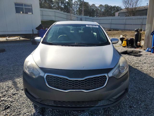 KNAFK4A60F5404133 - 2015 KIA FORTE LX SILVER photo 5