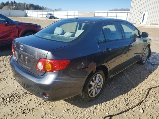 1NXBU40E49Z052717 - 2009 TOYOTA COROLLA BASE GRAY photo 3