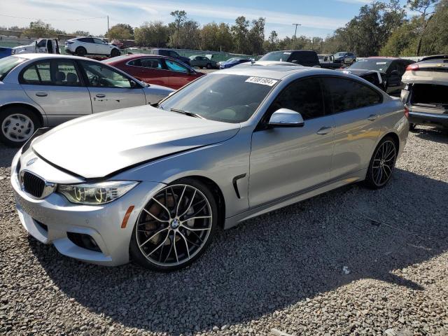 WBA4B1C5XGG241927 - 2016 BMW 435 I GRAN COUPE GRAY photo 1