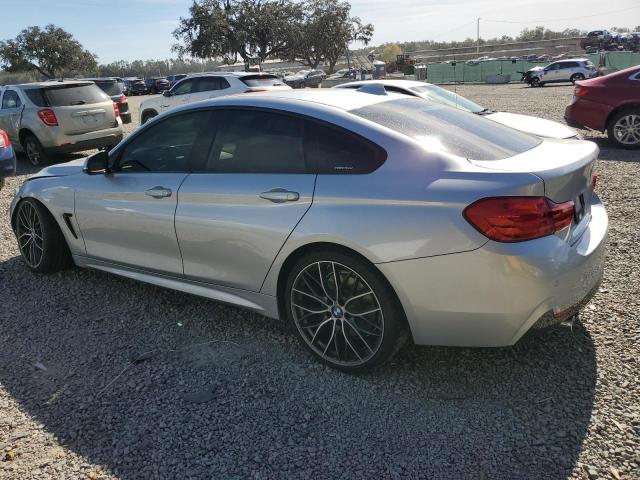 WBA4B1C5XGG241927 - 2016 BMW 435 I GRAN COUPE GRAY photo 2
