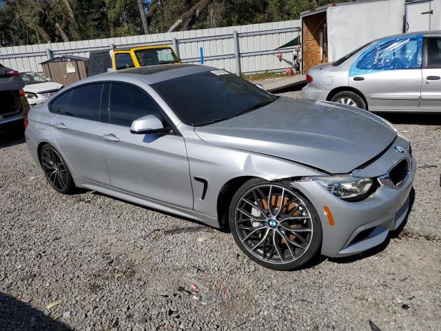 WBA4B1C5XGG241927 - 2016 BMW 435 I GRAN COUPE GRAY photo 4
