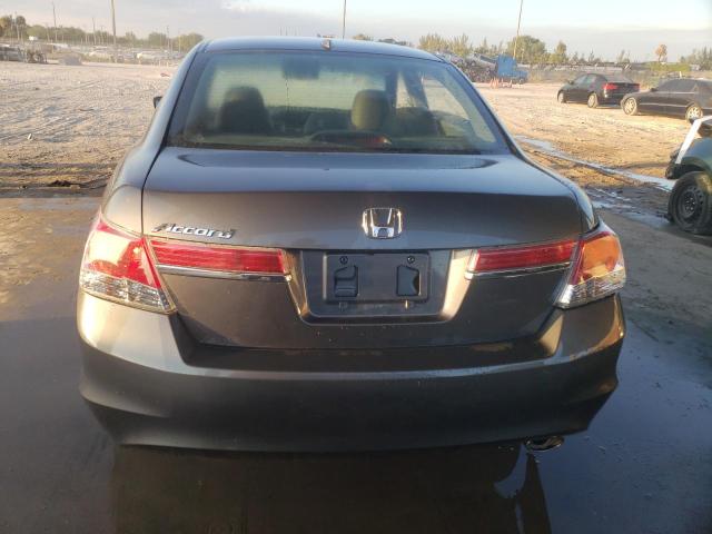 1HGCP2F85BA094702 - 2011 HONDA ACCORD EXL GRAY photo 6