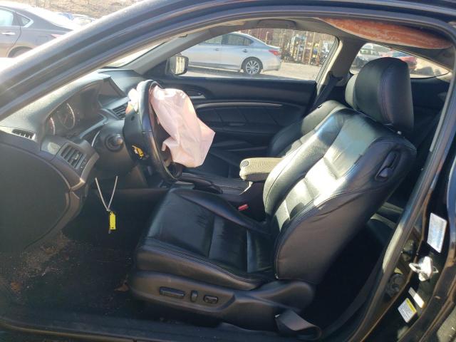 1HGCS22899A011111 - 2009 HONDA ACCORD EXL BLACK photo 7