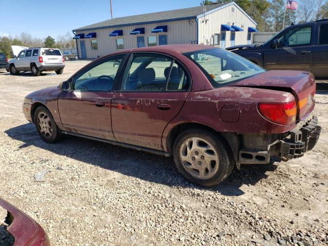 1G8ZK52791Z309420 - 2001 SATURN SL2 BURGUNDY photo 2