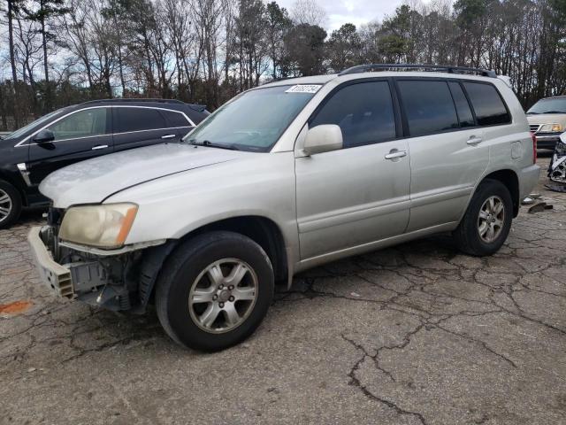 JTEHF21A030145317 - 2003 TOYOTA HIGHLANDER LIMITED SILVER photo 1