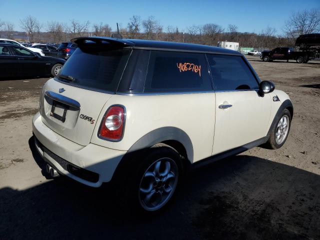 WMWSV3C53BTY20350 - 2011 MINI COOPER S WHITE photo 3