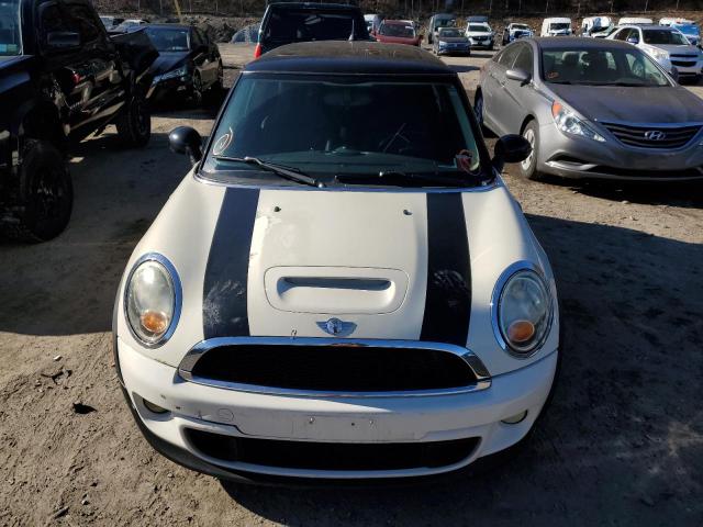 WMWSV3C53BTY20350 - 2011 MINI COOPER S WHITE photo 5