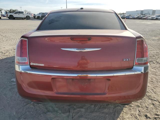 2C3CCAAG7EH355034 - 2014 CHRYSLER 300 BURGUNDY photo 6