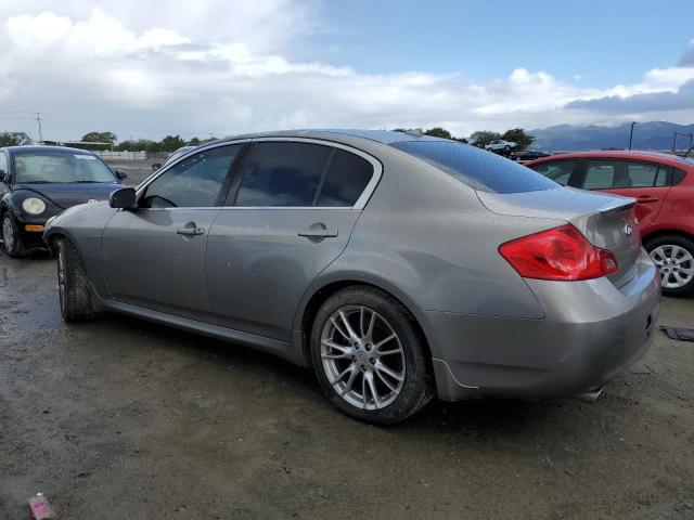 JNKBV61E08M220748 - 2008 INFINITI G35 SILVER photo 2