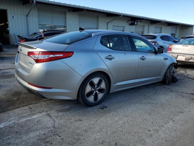 KNAGM4AD2D5050044 - 2013 KIA OPTIMA HYBRID SILVER photo 3