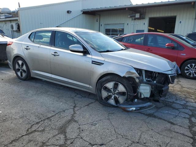 KNAGM4AD2D5050044 - 2013 KIA OPTIMA HYBRID SILVER photo 4