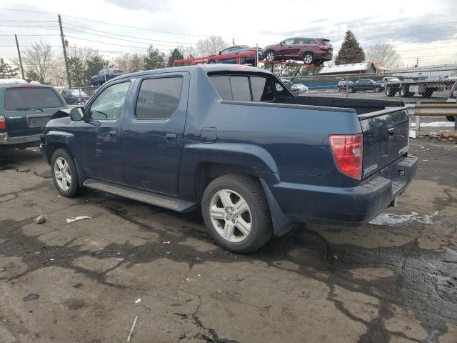 5FPYK1F57AB013375 - 2010 HONDA RIDGELINE RTL BLUE photo 2