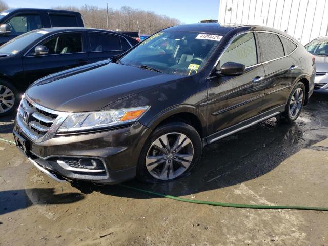 5J6TF2H51DL000661 - 2013 HONDA CROSSTOUR EXL შავი ფოტო 1