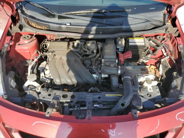 3N1CN7AP9KL875864 - 2019 NISSAN VERSA S RED photo 11