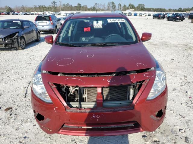 3N1CN7AP9KL875864 - 2019 NISSAN VERSA S RED photo 5