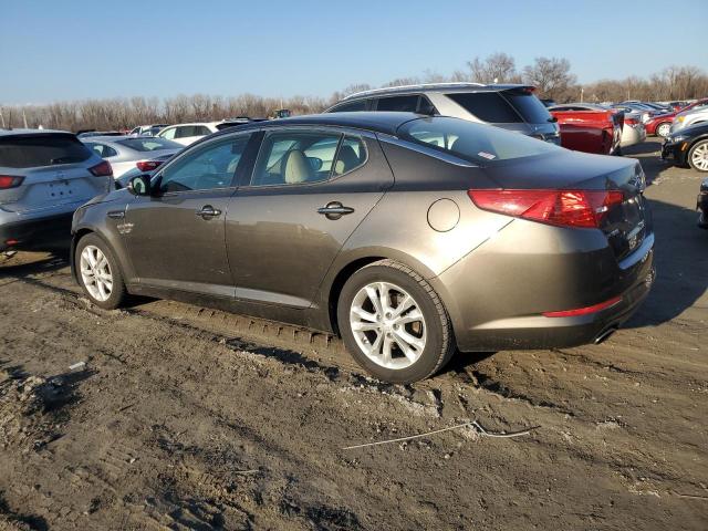 5XXGN4A74CG069327 - 2012 KIA OPTIMA EX GRAY photo 2