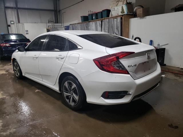 2HGFC2F67LH536227 - 2020 HONDA CIVIC LX WHITE photo 2