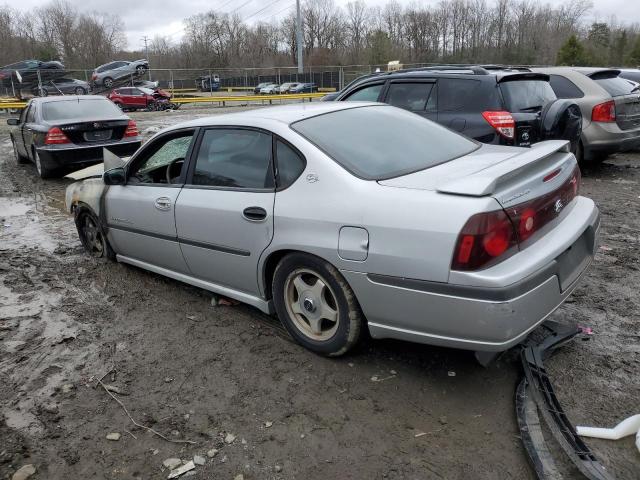 2G1WH55K829296185 - 2002 CHEVROLET IMPALA LS SILVER photo 2