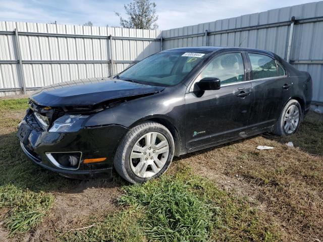 3FADP0L30CR160618 - 2012 FORD FUSION HYBRID BLACK photo 1