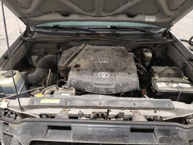 5TEUU42N85Z031915 - 2005 TOYOTA TACOMA ACCESS CAB ვერცხლისფერი ფოტო 11