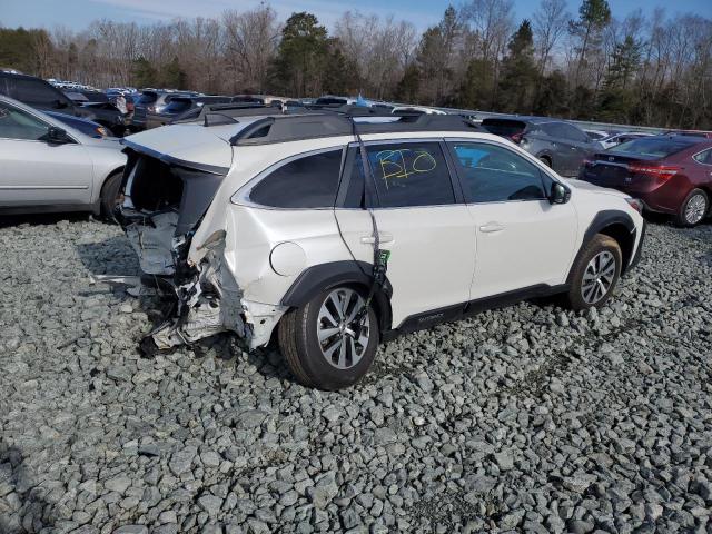 4S4BTACC4P3106273 - 2023 SUBARU OUTBACK PREMIUM WHITE photo 3