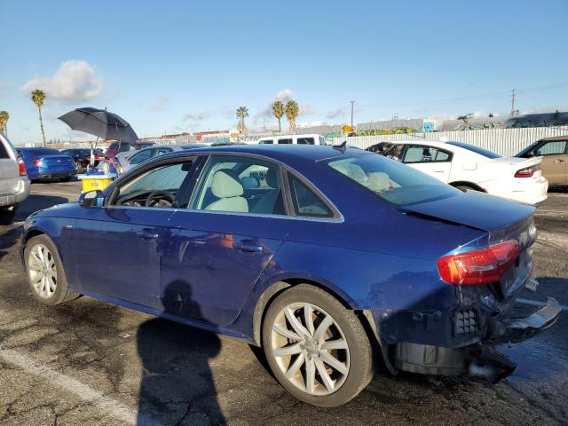 WAUBFAFL4EA060277 - 2014 AUDI A4 PREMIUM BLUE photo 2