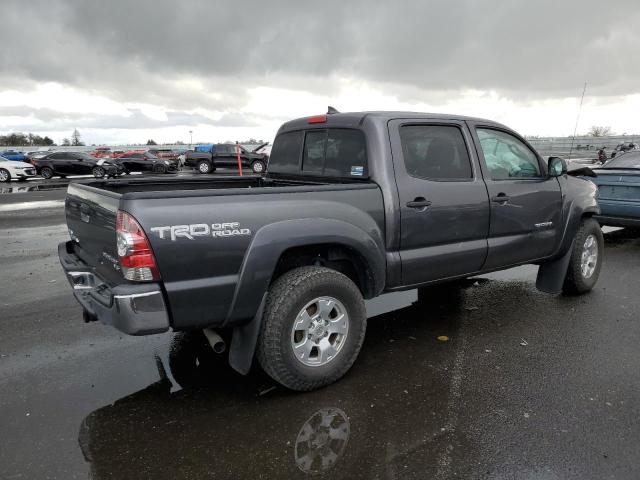 5TFJU4GN0FX074701 - 2015 TOYOTA TACOMA DOUBLE CAB PRERUNNER CHARCOAL photo 3